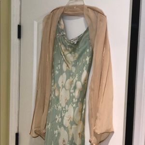 Armani silk dress size 2
